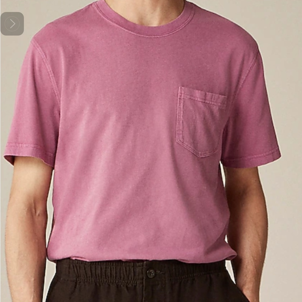 J Crew Men's Lavender T-Shirt